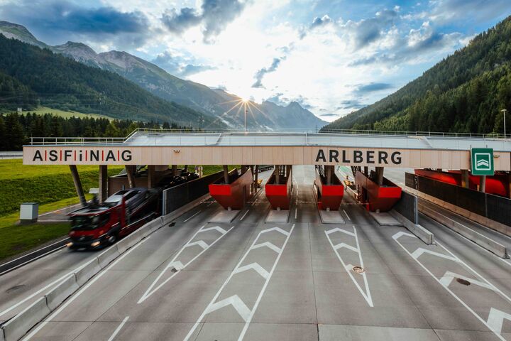 Mautstelle Arlberg
