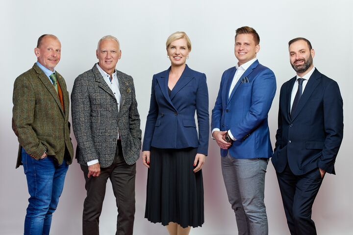 Christian Stano, Gerhard Eisenkölbl, Helena Skrbič-Sambolec, Martin Proprentner, Gábor Kopasz