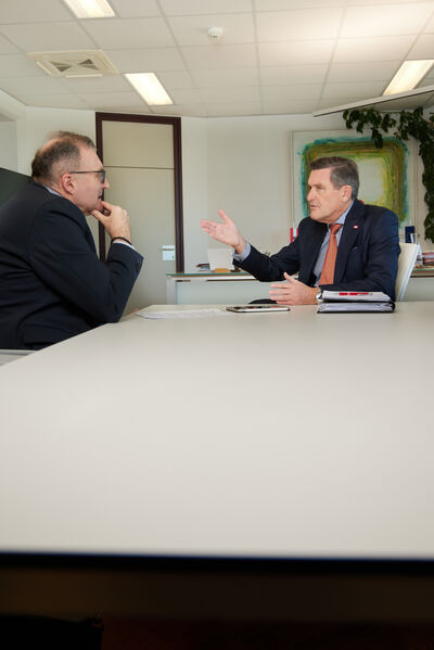 Peter Hanke im Gespräch mit Thomas Pöll