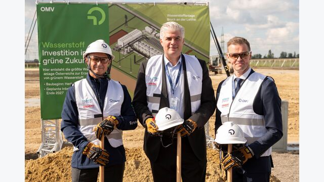 Kratochwill auf OMV Baustelle