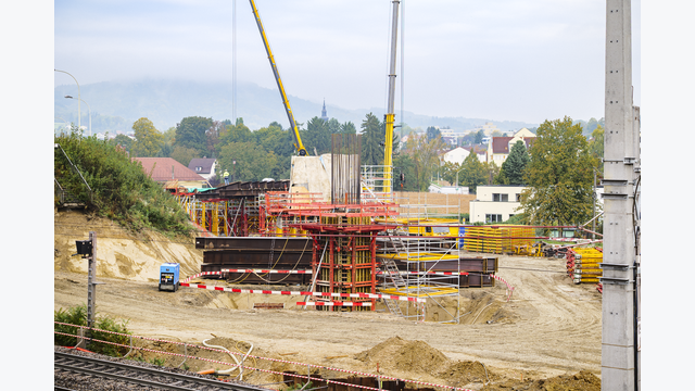 Eines der zehn Bauwerke am Baulos 1.2: Jedes hat eigene Geometrien, Lastannahmen und Betonierabschnitte, die in einem gemeinsamen Projektzusammenhang funktionieren müssen.