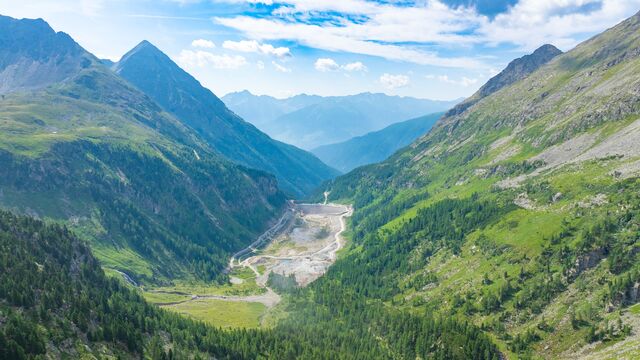 Kelag-Großbaustelle auf rund 1.700 Metern: Sanierung und Erweiterung des Wurtenspeichers