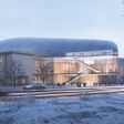 Rund 2.200 Quadratmeter Spezialglas sollen den doppelt gekrümmten Baukörper der neuen Konzerthalle in Ostrava einhüllen. Planung, Fertigung und Montage der Fassade übernimmt Waagner Biro Steel and Glass.