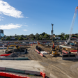In Clarinda entsteht der zentrale Startkomplex für das südliche Tunnellos. Von hier aus werden die Tunnelbohrmaschinen die rund 16 Kilometer lange Doppelröhre zwischen Cheltenham und Glen Waverley auffahren.