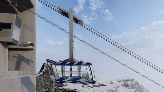Höhere Seilspannung und eine größere zulässige Pendelfreiheit der Fahrzeuge sollen die Windstabilität der Bahn verbessern – ein entscheidender Faktor auf der exponierten Strecke zum 2.502 Meter hohen Säntis.