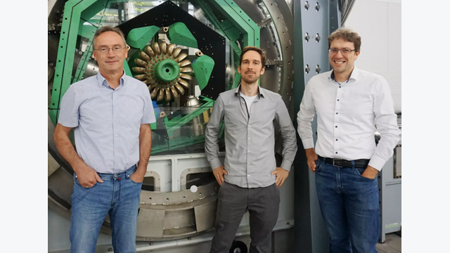 Sechs Wasserstrahlen statt zwei: Die neue horizontale Pelton-Technologie ermöglicht eine deutlich höhere Leistungsdichte und macht es möglich, mehrere ältere Maschinensätze durch wesentlich weniger neue Einheiten zu ersetzen.