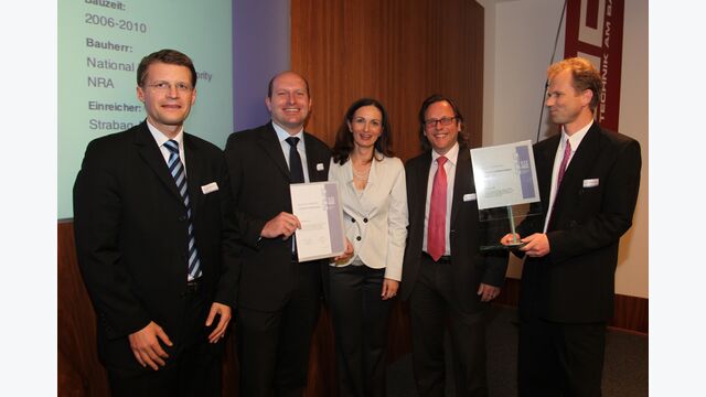 Bautech-Preis 2011 Strabag Gewinner