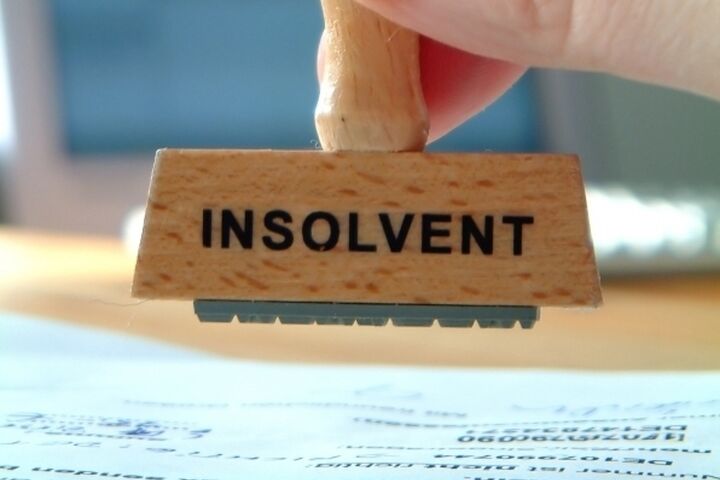 Konkurs Insolvenz Pleite insolvent