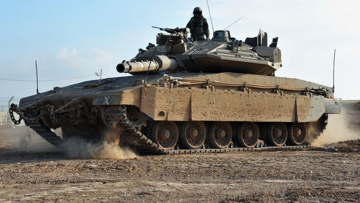 © Fotolia Gaza Israel Panzer