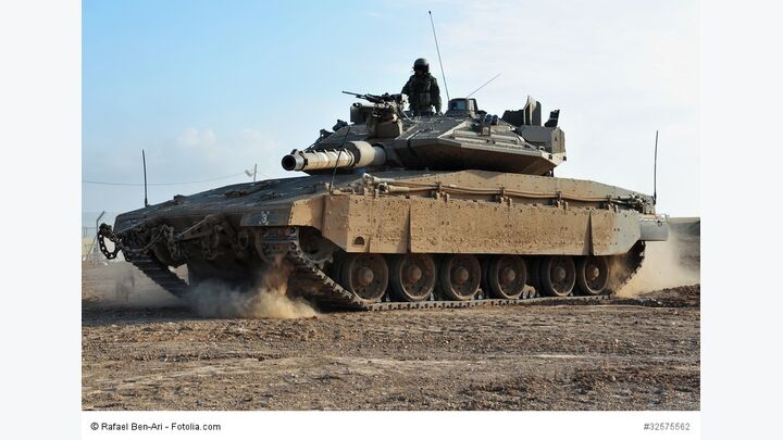 Gaza Israel Panzer