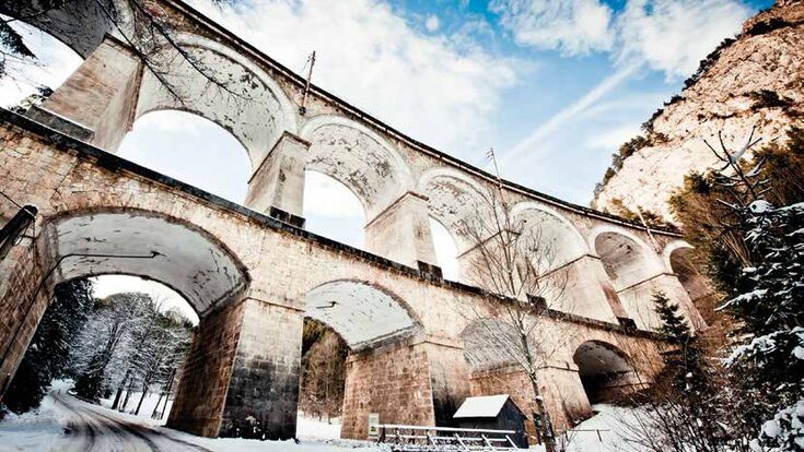 Brückenbau brücke ziegel stein massivbau Aquädukt Aquadukt
