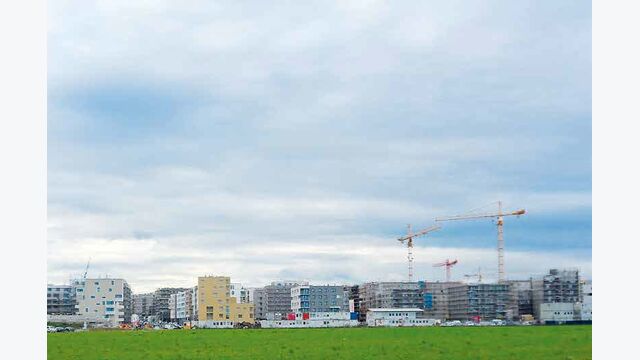 Aspern Baustelle wohnen wohnbau