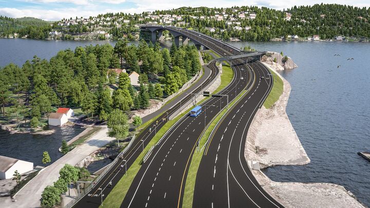 Porr Norwegen Brücke 2017