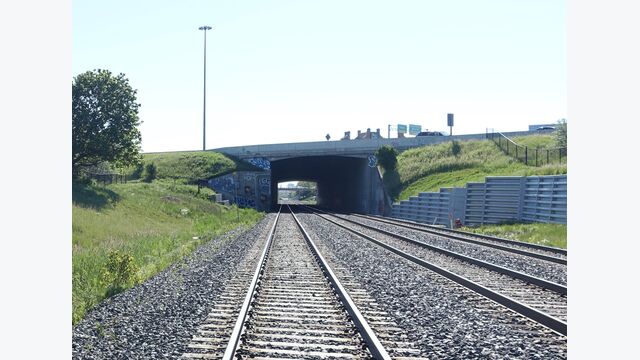 Strabag Eisenbahntunnel Highway 401 Toronto Kanada