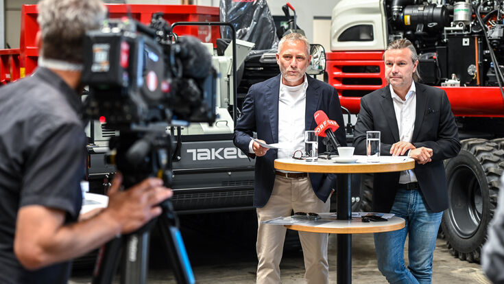 © Foto: Udo Mittelberger. Nutzung honorarfrei zur redaktionellen Berichterstattung über die i+R Gruppe. Angabe des Bildnachweises ist Voraussetzung. Joachim Alge und Reinhard Schertler