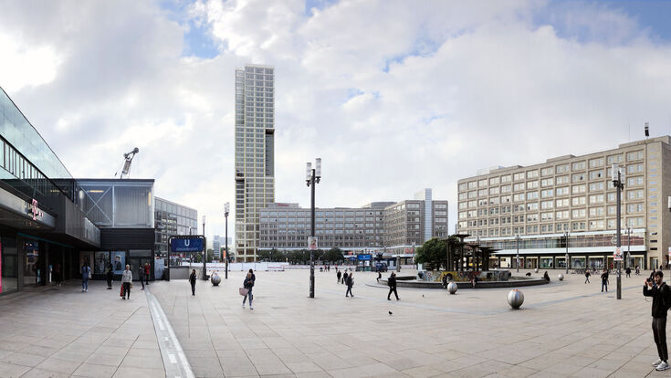 © pde_Integrale_Planung Visualisierung Alexanderplatz