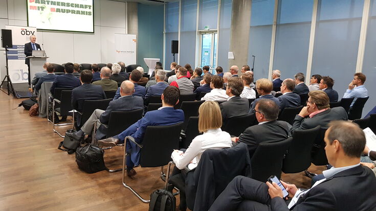© ÖBV Swietelsky-CEO Karl Weidlinger bei der Keynote